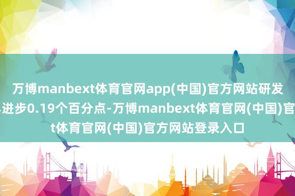 万博manbext体育官网app(中国)官方网站研发干与强度较上年进步0.19个百分点-万博manbext体育官网(中国)官方网站登录入口