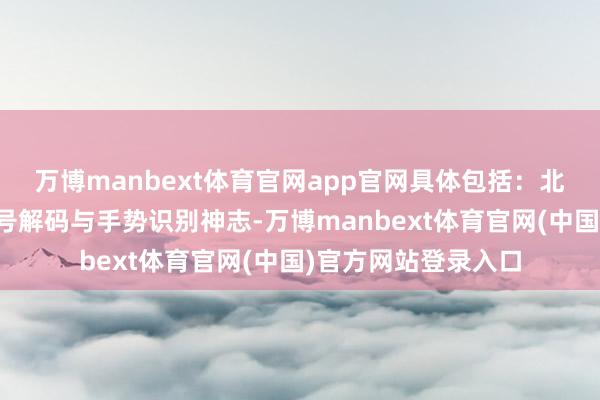 万博manbext体育官网app官网具体包括:北京大学的神经电信号解码与手势识别神志-万博manbext体育官网(中国)官方网站登录入口