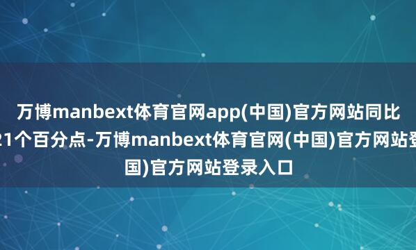 万博manbext体育官网app(中国)官方网站同比下落0.21个百分点-万博manbext体育官网(中国)官方网站登录入口