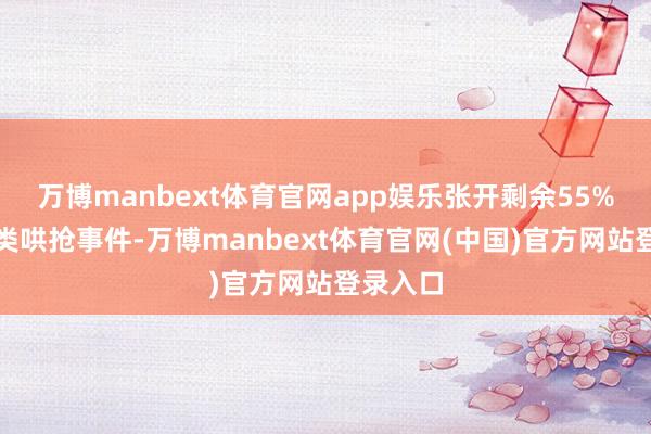 万博manbext体育官网app娱乐张开剩余55%针对此类哄抢事件-万博manbext体育官网(中国)官方网站登录入口
